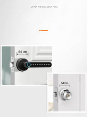 Indoor fingerprint lock