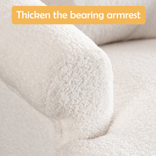 Swivel Chair With Ottoman