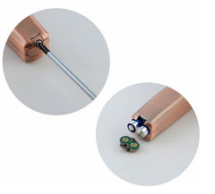 Indoor zinc alloy fingerprint handle lock