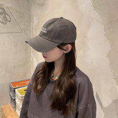 Embroidered Letter Baseball Cap