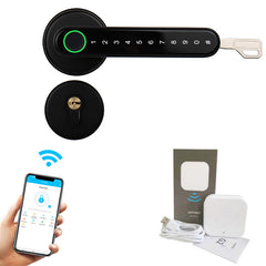Indoor fingerprint lock