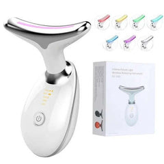 EMS Thermal Neck Lifting And Tighten Massager Electric Microcurrent Wrinkle Remover