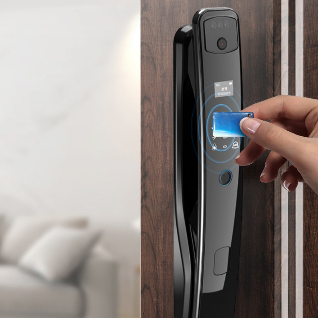 Home Fully Automatic Fingerprint 3D Facial Recognition Smart Lock