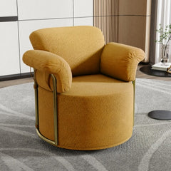 360 Degree Barrel Swivel Accent Sofa Chair