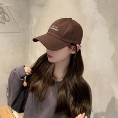 Embroidered Letter Baseball Cap