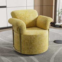 360 Degree Barrel Swivel Accent Sofa Chair